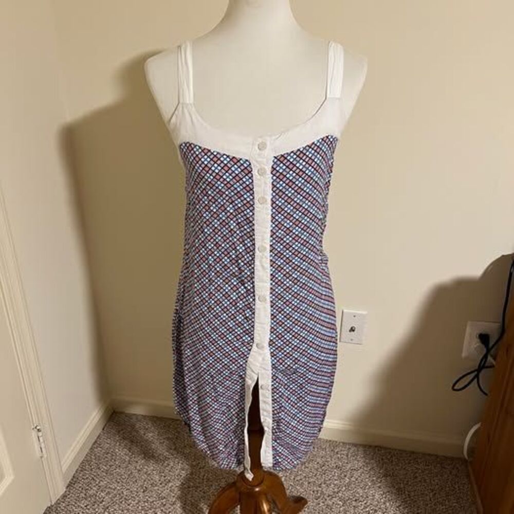 Nautica Plaid Sleeveless Dress